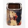 Krea-Wood wooden handmade pen holder, horses