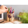 Krea-Wood wooden handmade pen holder, lavender