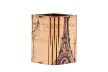 Krea-Wood wooden handmade pen holder, Paris
