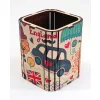 Krea-Wood wooden handmade pen holder, England