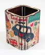 Krea-Wood wooden handmade pen holder, England