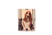 Krea-Wood wooden handmade pen holder, cat and dogs design