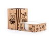 Krea-Wood pen and paper block holder, owl design