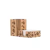 Krea-Wood pen and paper block holder, leaves design