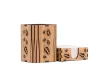Krea-Wood pen and paper block holder, leaves design