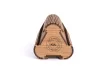 Krea-Wood coffee capsule holder for Nespresso compatible capsules, in natural color