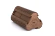 Krea-Wood coffee capsule holder for Nespresso compatible capsules, in brown color