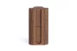 Krea-Wood coffee capsule holder for Nespresso compatible capsules, in brown color