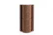 Krea-Wood coffee capsule holder for Nespresso compatible capsules, in brown color