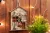 Krea-Wood house shaped key holder, Paris design