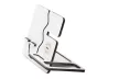 Krea-Wood wooden handmade mobile phone holder. Made by oak wood, white colour