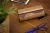 Krea-Wood FirstLeather handmade glasses case with magnet. Made by oak wood, real leather inside, brown colour