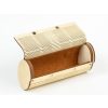   Krea-Wood wooden handmade glasses case with magnets. Made by birch wood, natural colour