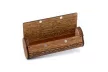 Krea-Wood Handcrafted Oak Reading Glasses Case, brown colour