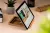 Krea-Wood wooden tablet stand made by birch wood, natural colour