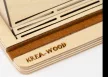 Krea-Wood wooden tablet stand made by birch wood, natural colour