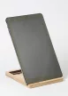 Krea-Wood wooden tablet stand made by birch wood, natural colour