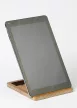 Krea-Wood wooden tablet stand made by birch wood, brown colour