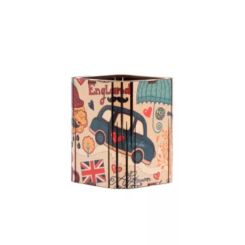 Pen holders, colorful