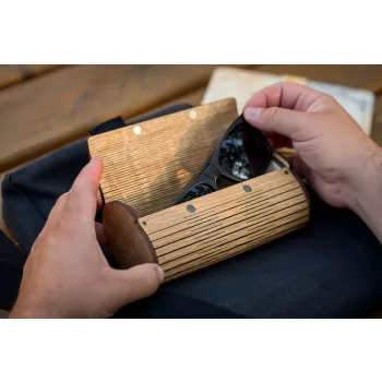 Krea-Wood glasses case